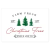 Farm Fresh Christmas Poster Print Discount