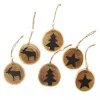 Farmhouse Tree Decorations - Set of 6 New