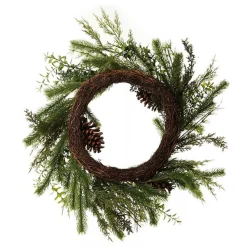 Fir and Pinecone Wreath Discount