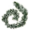 Flocked Alpine Christmas Garland Best