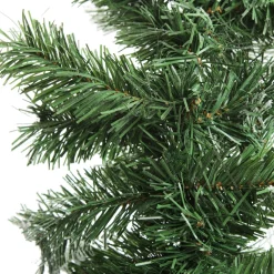 Flocked Alpine Christmas Garland Best