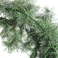 Flocked Alpine Christmas Wreath Best Sale