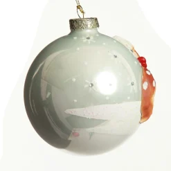 Frosted Glass 3D Bambi Christmas Bauble Outlet