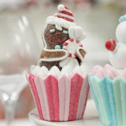 Gingerbread Cupcake Christmas Tree Decoration Sale