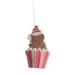 Gingerbread Cupcake Christmas Tree Decoration Sale