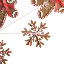 Gingerbread Man Christmas Pick Store