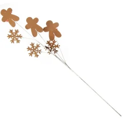 Gingerbread Man Christmas Pick Store