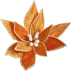 Gingerbread Poinsettia Flower Stem Cheap