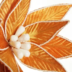 Gingerbread Poinsettia Flower Stem Cheap