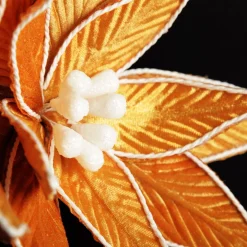 Gingerbread Poinsettia Flower Stem Cheap