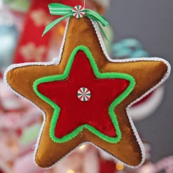 Gingerbread Star Christmas Decoration Clearance