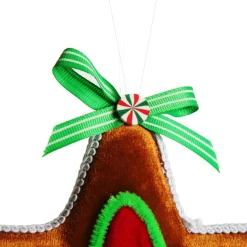 Gingerbread Star Christmas Decoration Clearance