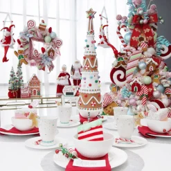 Gingerbread Table Top Christmas Tree Ornament Best Sale