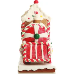 Gingerbread Train Christmas Ornament New