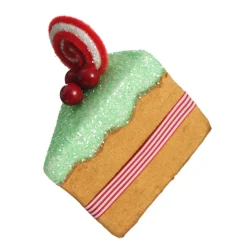 Gingerbread Velvet Cake Slice Christmas Tree Decoration Online