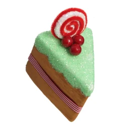 Gingerbread Velvet Cake Slice Christmas Tree Decoration Online