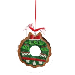 Gingerbread Wreath Cookie Cutter Decoration Outlet