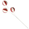 Glitter Candy Cane Ball Pick Cheap