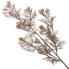 Glittered Copper Branch Spray Sale