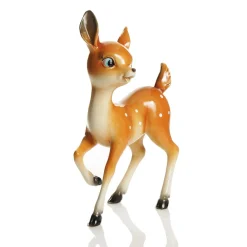Glossy Retro Bambi Christmas Ornaments - Set of 2 Cheap