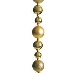 Gold Bauble Christmas Garland Sale