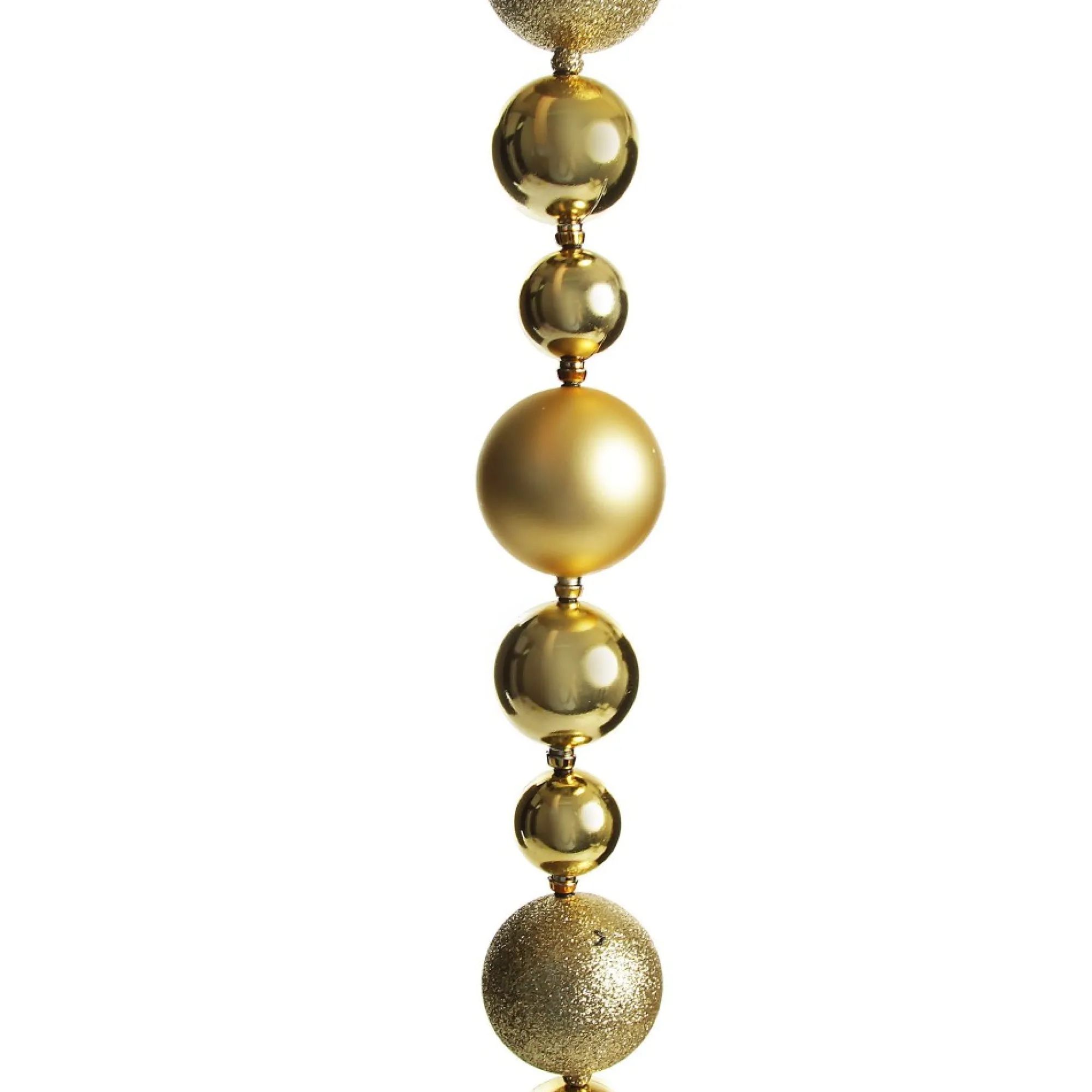 Gold Bauble Christmas Garland Sale