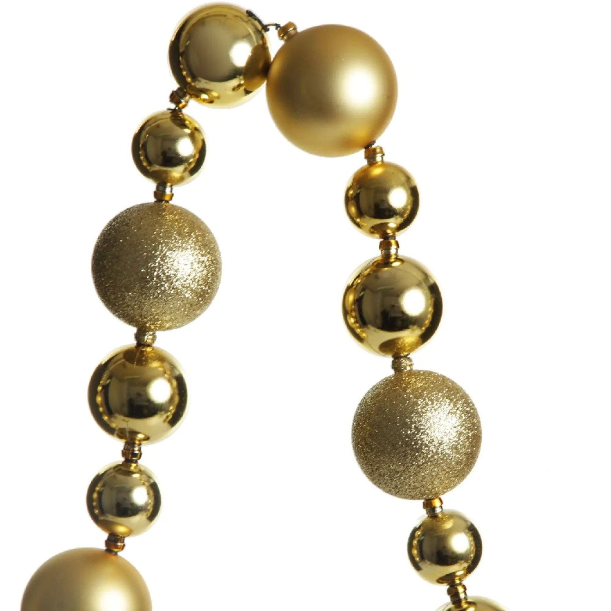Gold Bauble Christmas Garland Sale