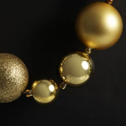 Gold Bauble Christmas Garland Sale