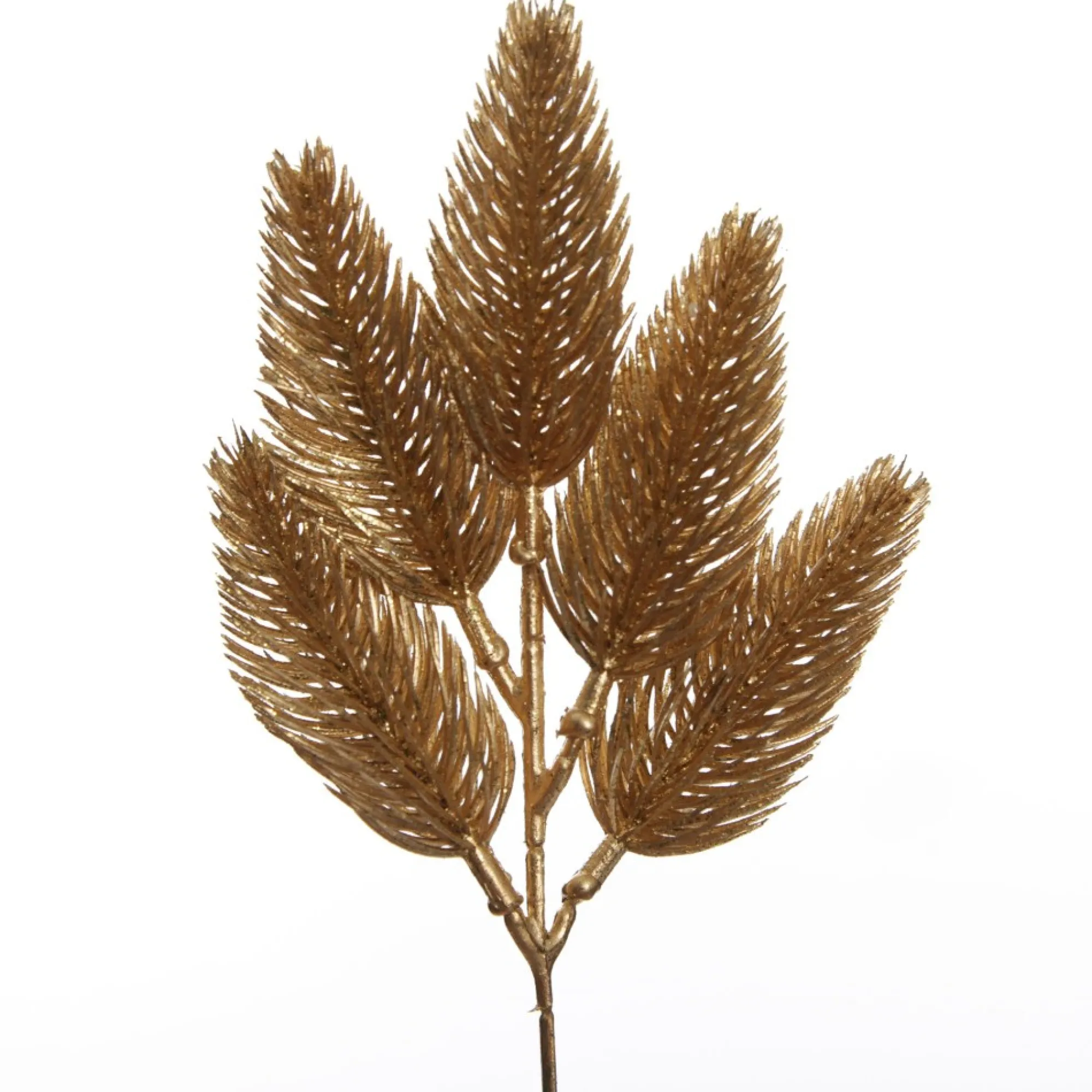 Gold Glitter Pine Bud Pick - Set of 2 Outlet