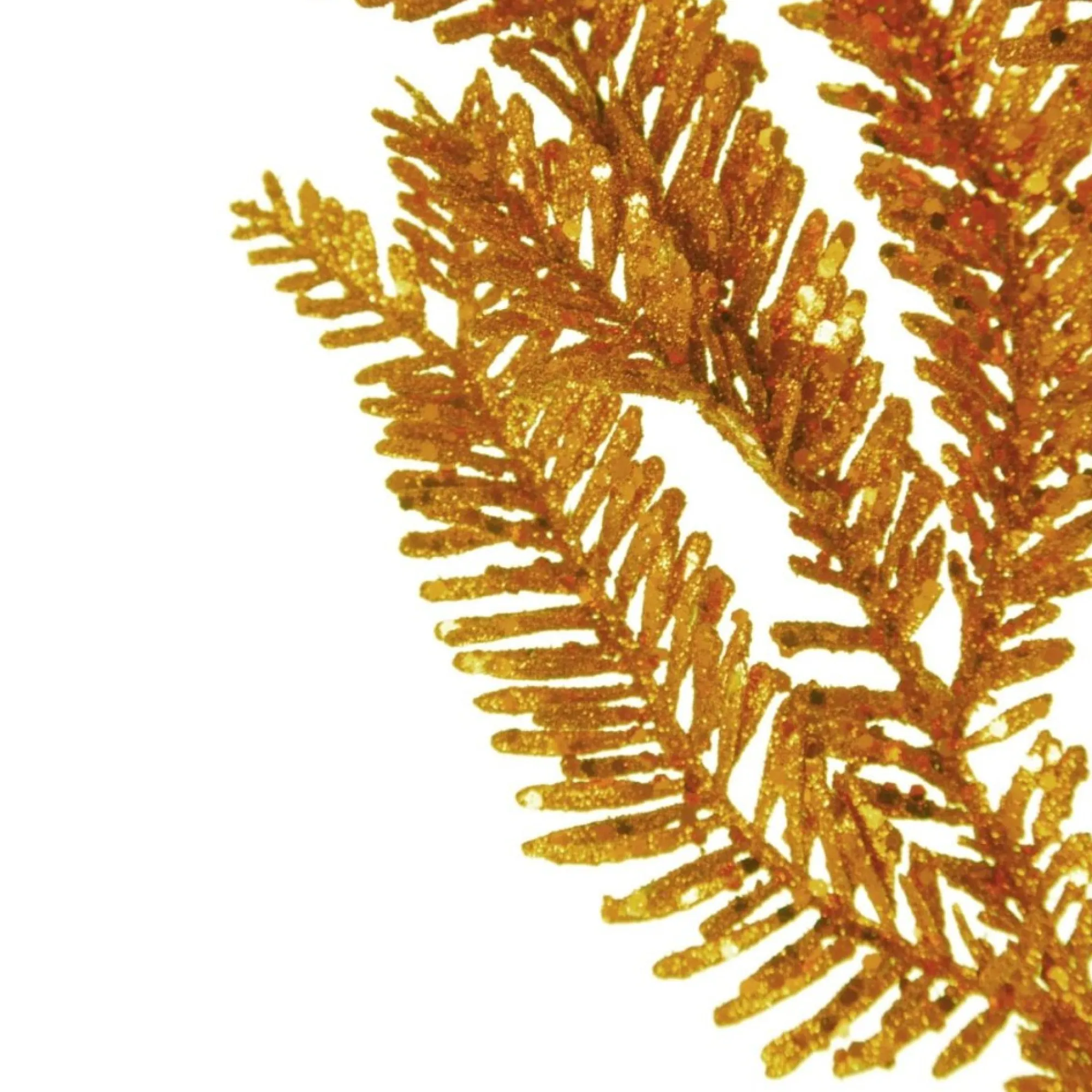 Gold Glitter Pine Spray Sale