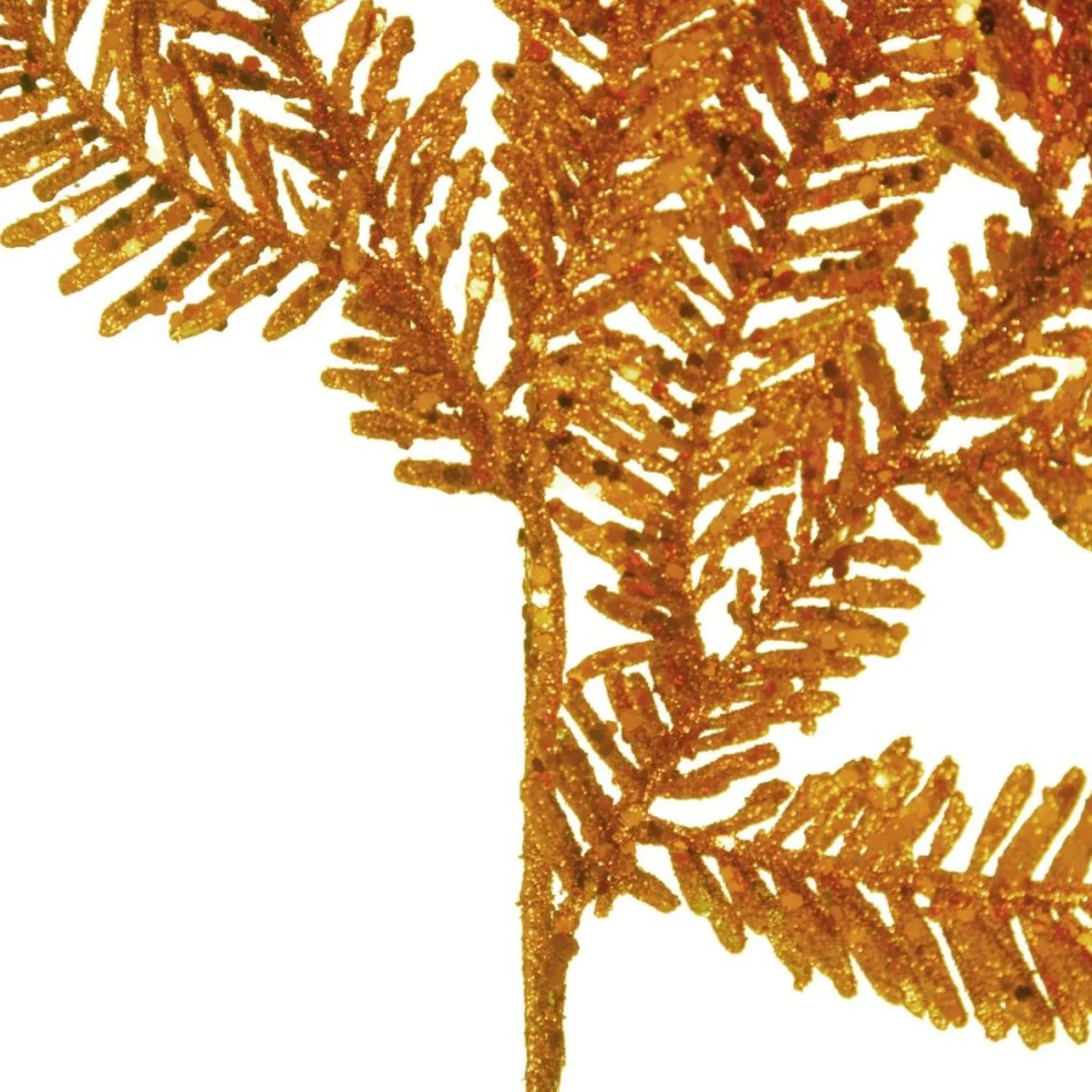 Gold Glitter Pine Spray Sale
