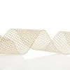 Gold Mesh Wired Christmas Ribbon Garland Clearance