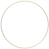 Gold Metal Hoop Wreath Base - 35cm Hot