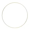 Gold Metal Hoop Wreath Base - 30cm New