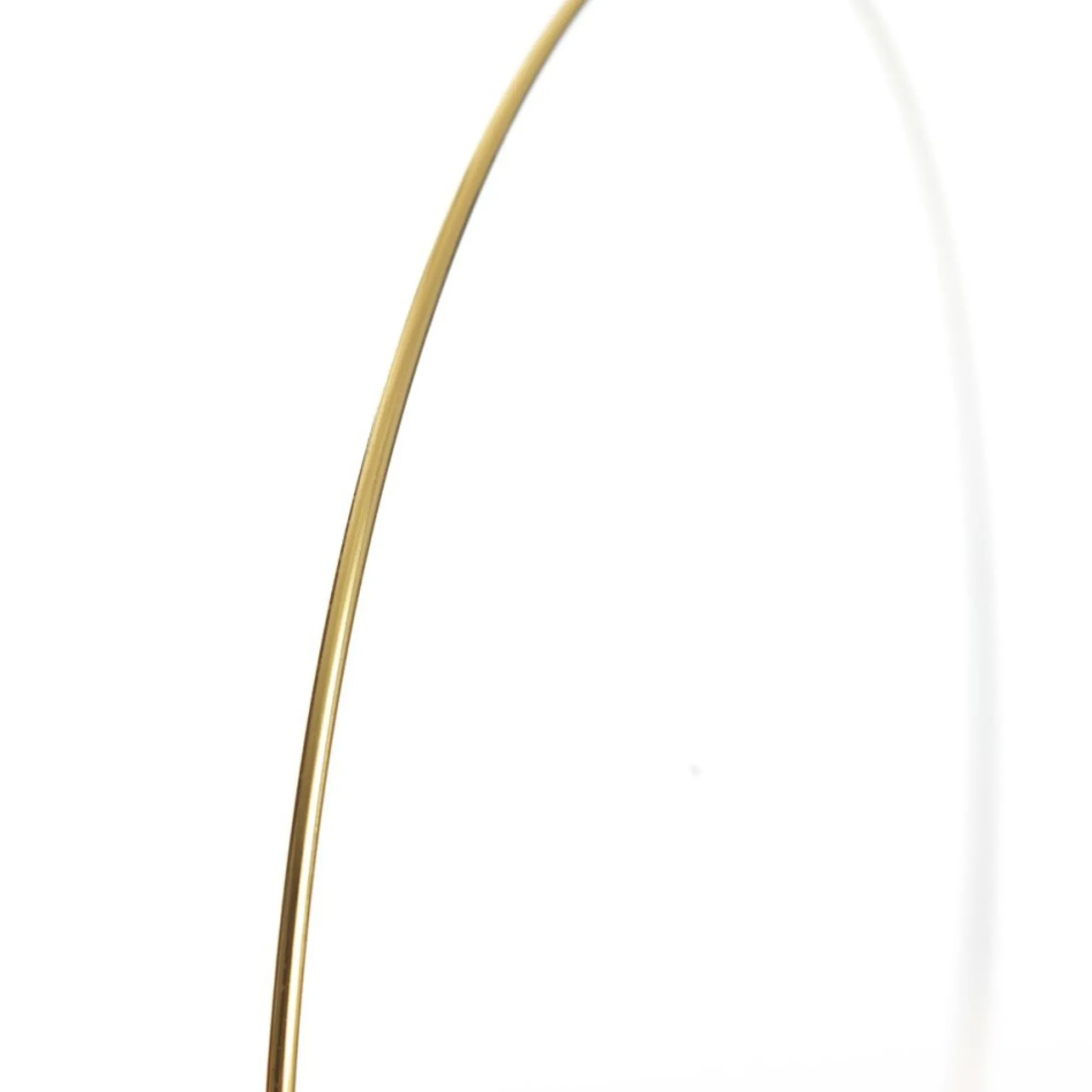 Gold Metal Hoop Wreath Base - 30cm New