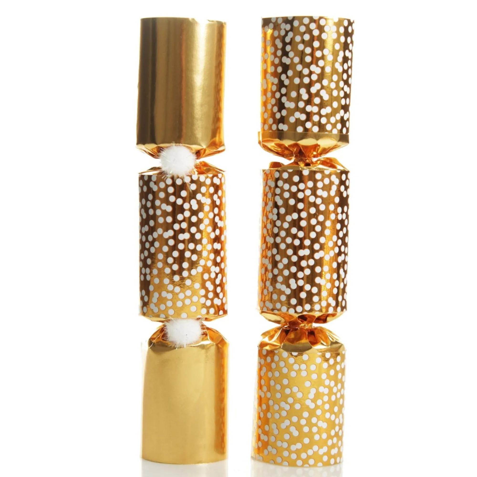 Gold Snowflake Christmas Bon Bons - Pack of 10 Flash Sale