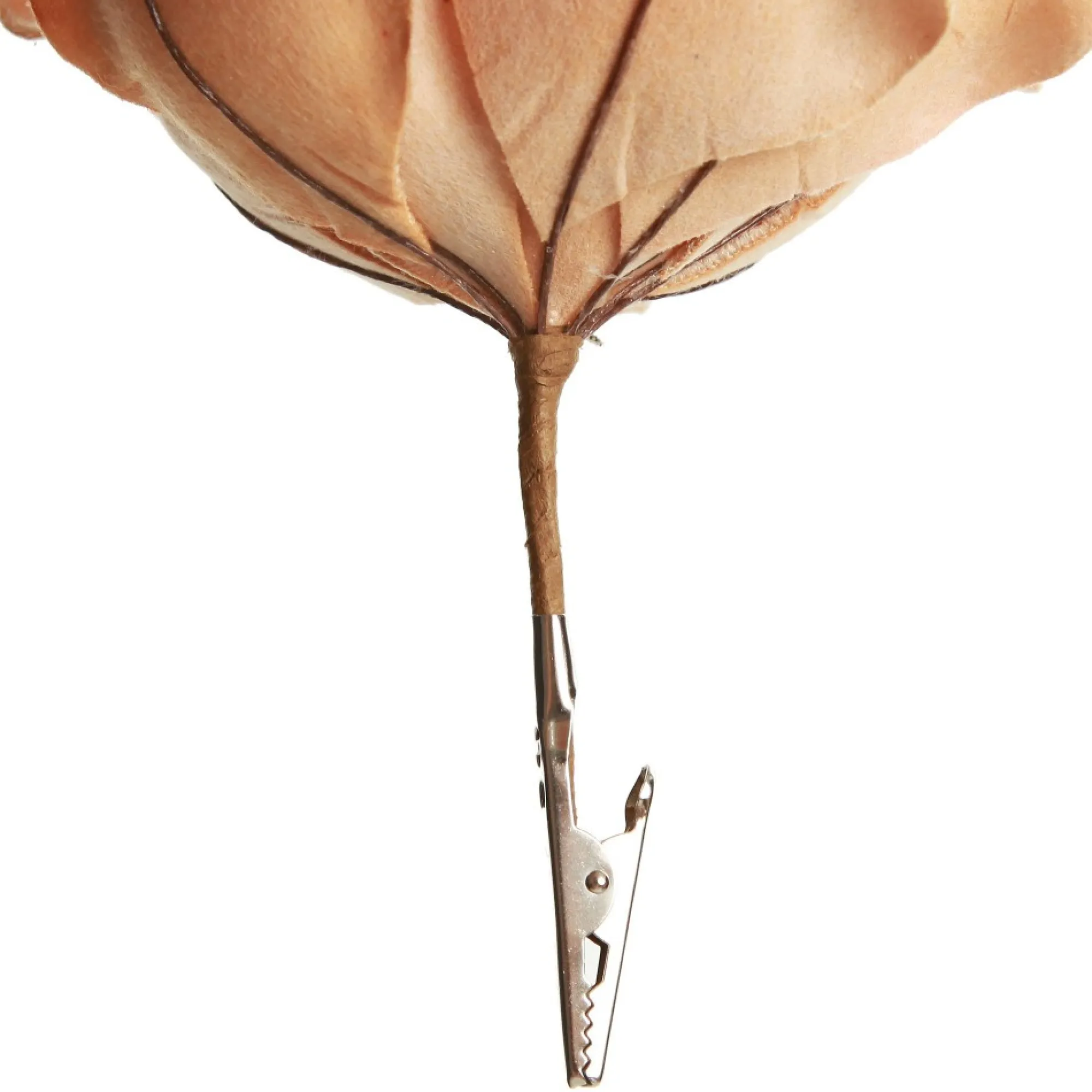 Gold Velvet Magnolia Flower Clip Outlet