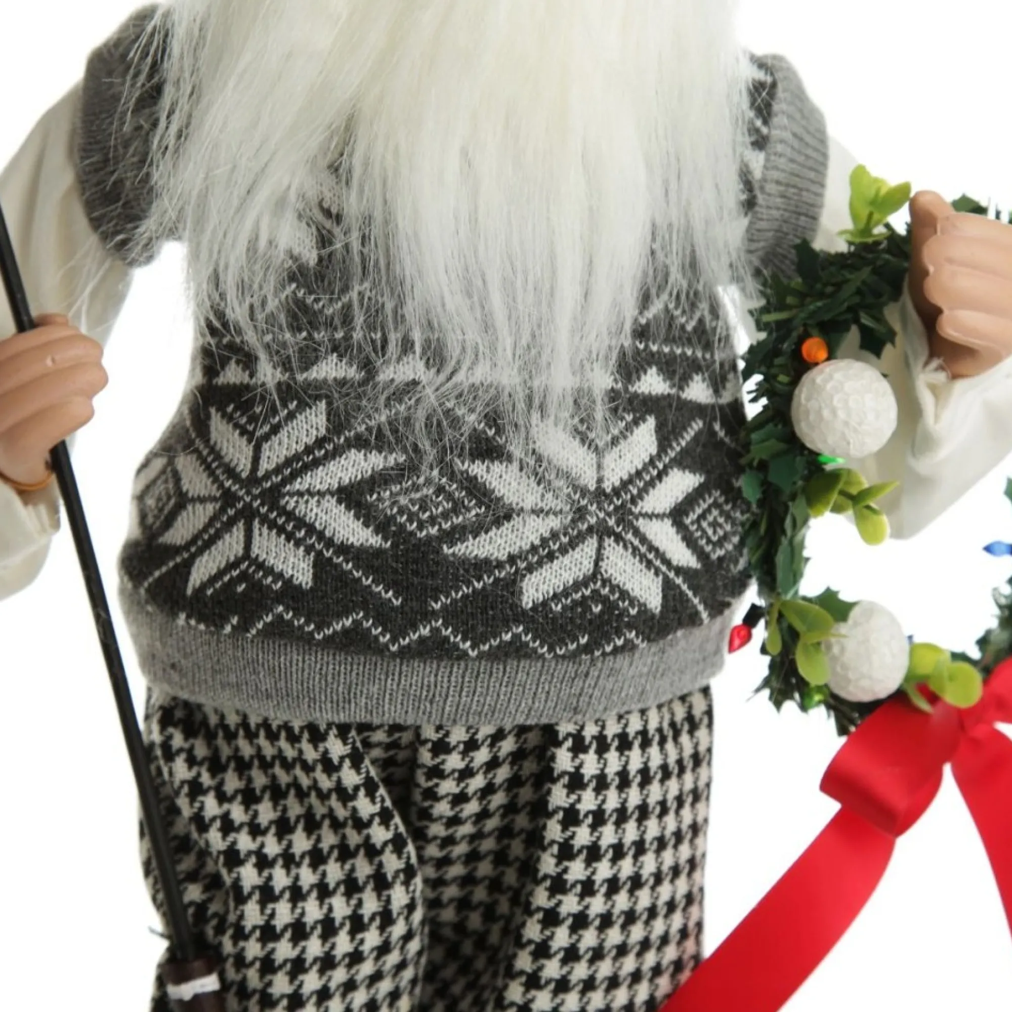 Golfing Santa Christmas Ornament Discount