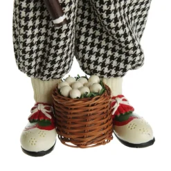 Golfing Santa Christmas Ornament Discount