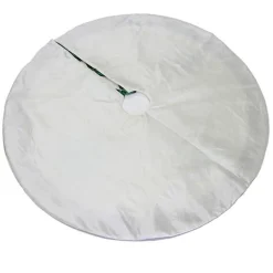 Green and Gold Mistletoe Christmas Tree Skirt Online
