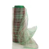 Green and Red Check Decomesh Roll Sale