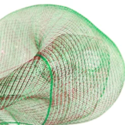 Green and Red Check Decomesh Roll Sale