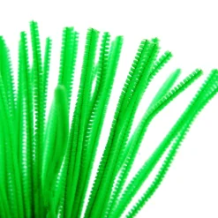 Green Chenille Stem Pipe Cleaners - Pack of 50 Best Sale