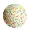 Green Glitter Christmas Bauble with Sprinkles Outlet