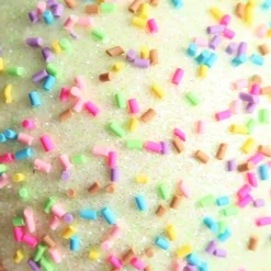 Green Glitter Christmas Bauble with Sprinkles Outlet