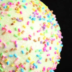 Green Glitter Christmas Bauble with Sprinkles Outlet