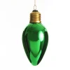 Green Light Bulb Hanging Christmas Decoration Best Sale