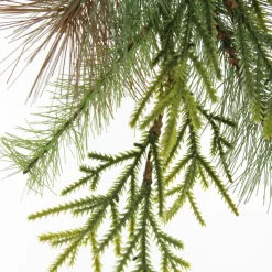 Green Mixed Leaf Christmas Spray Clearance