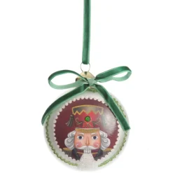 Green Nutcracker Christmas Disc Flash Sale