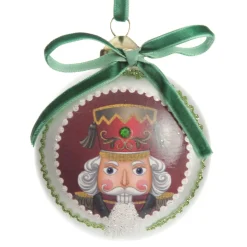 Green Nutcracker Christmas Disc Flash Sale